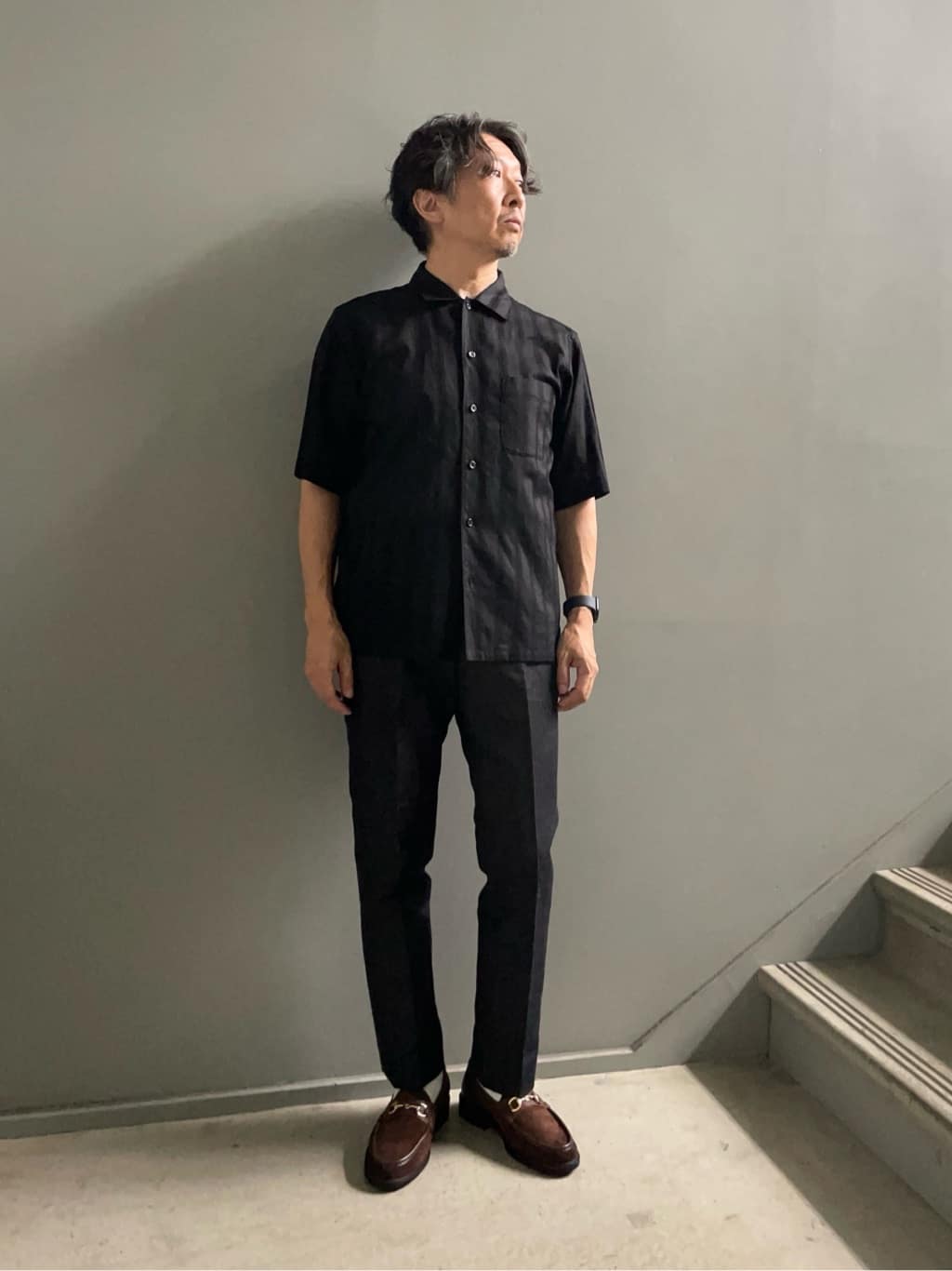 デザイナーTAKEman さんの「TAKEO KIKUCHI｜【撥水】ライトウェイト ボディバッグ」を使ったコーディネート