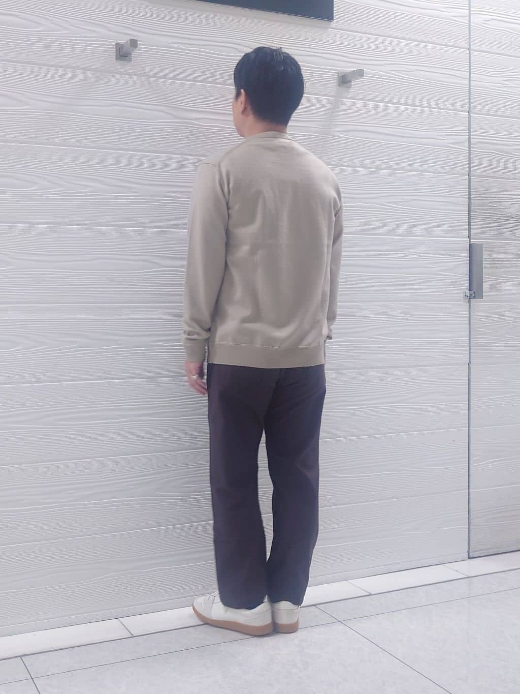 かずさんの「TAKEO KIKUCHI｜【Made in JAPAN】播州織 ストレッチ パンツ」を使ったコーディネート