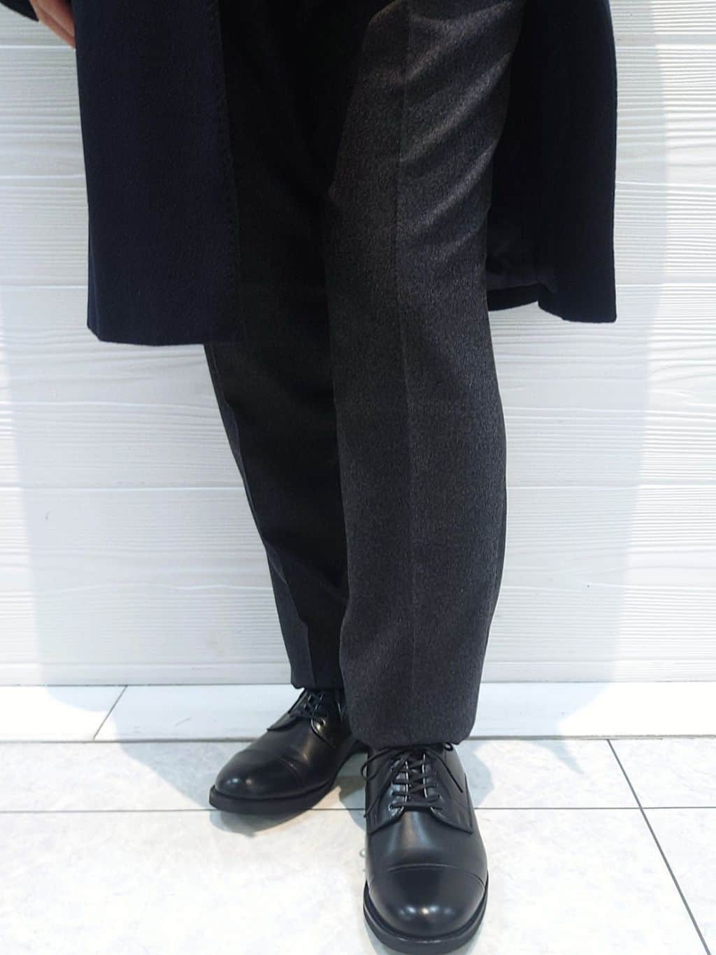かずさんの「TAKEO KIKUCHI｜ウールカシミヤブレンド チェスターコート」を使ったコーディネート