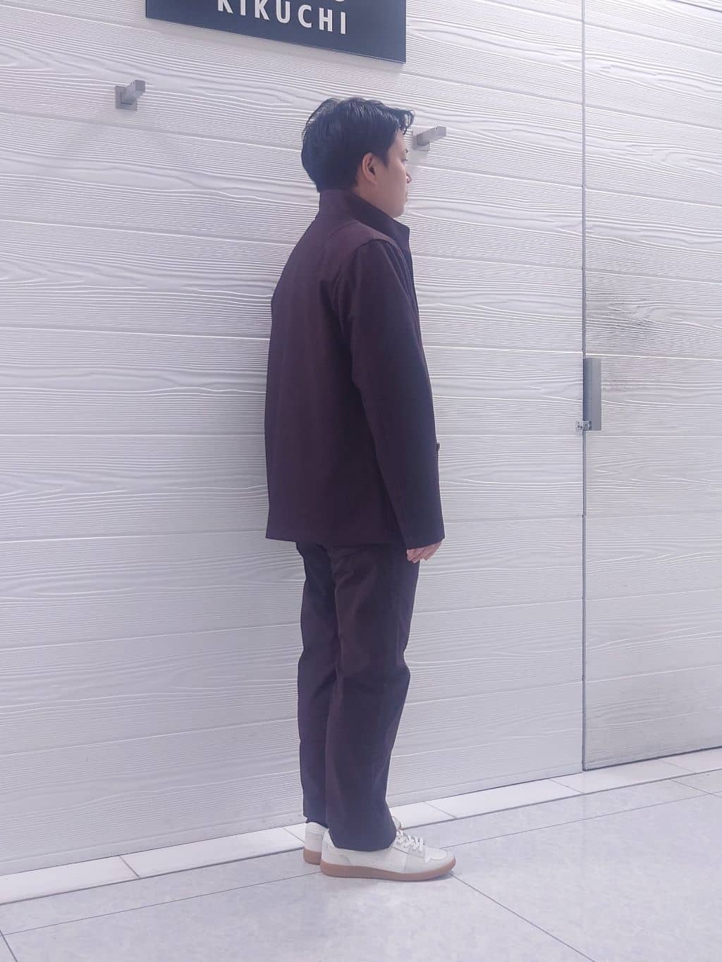 かずさんの「TAKEO KIKUCHI｜【Made in JAPAN】播州織 ストレッチ パンツ」を使ったコーディネート