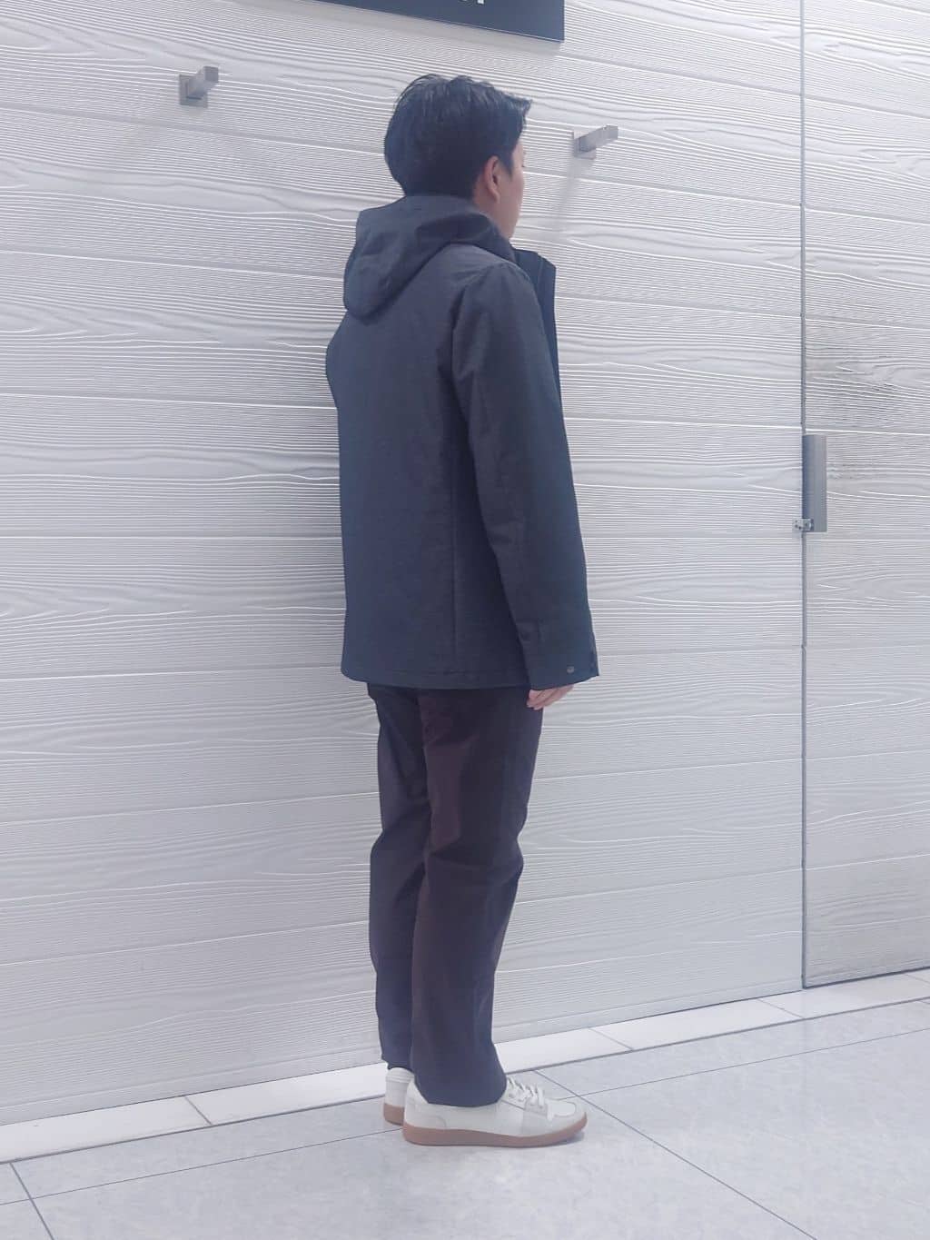 かずさんの「TAKEO KIKUCHI｜【Made in JAPAN】播州織 ストレッチ パンツ」を使ったコーディネート