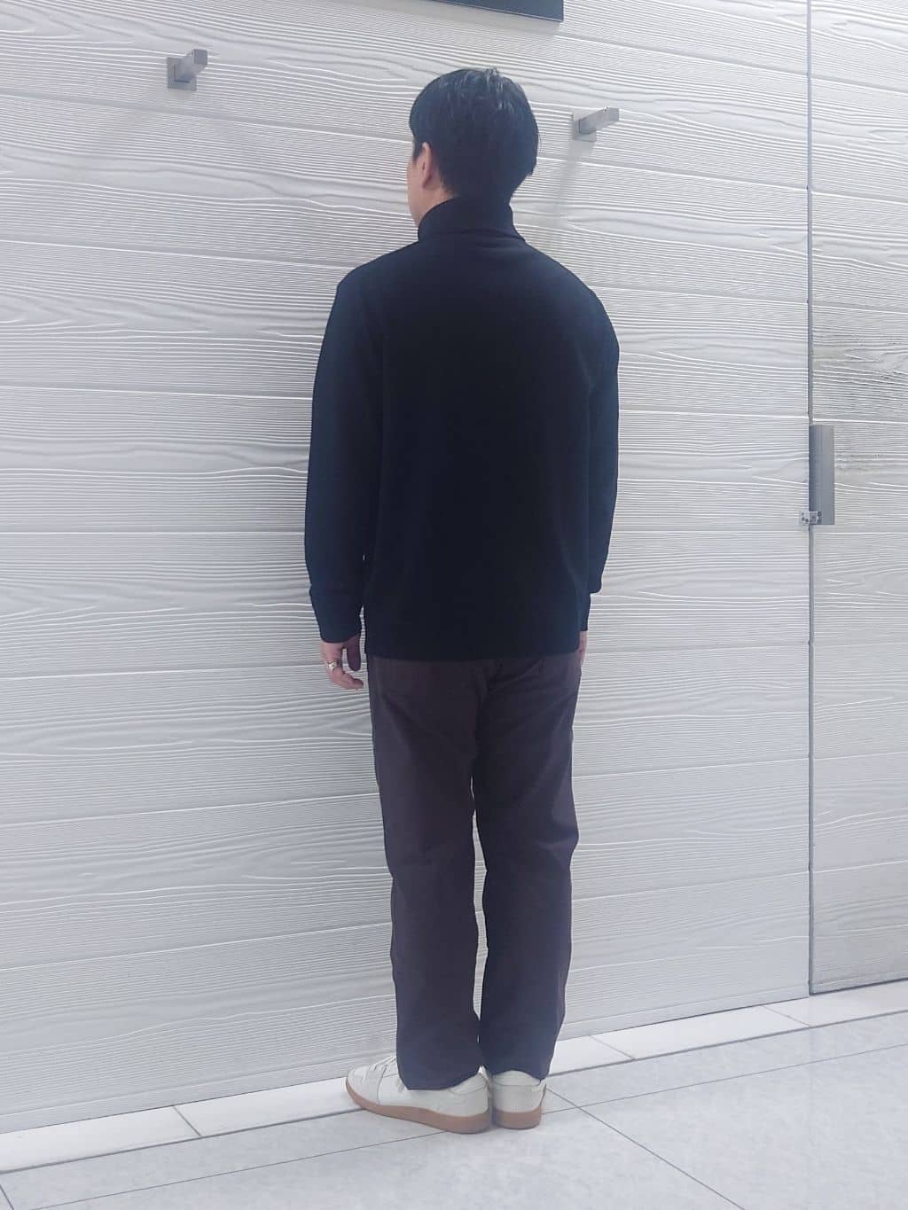 かずさんの「TAKEO KIKUCHI｜【Made in JAPAN】播州織 ストレッチ パンツ」を使ったコーディネート