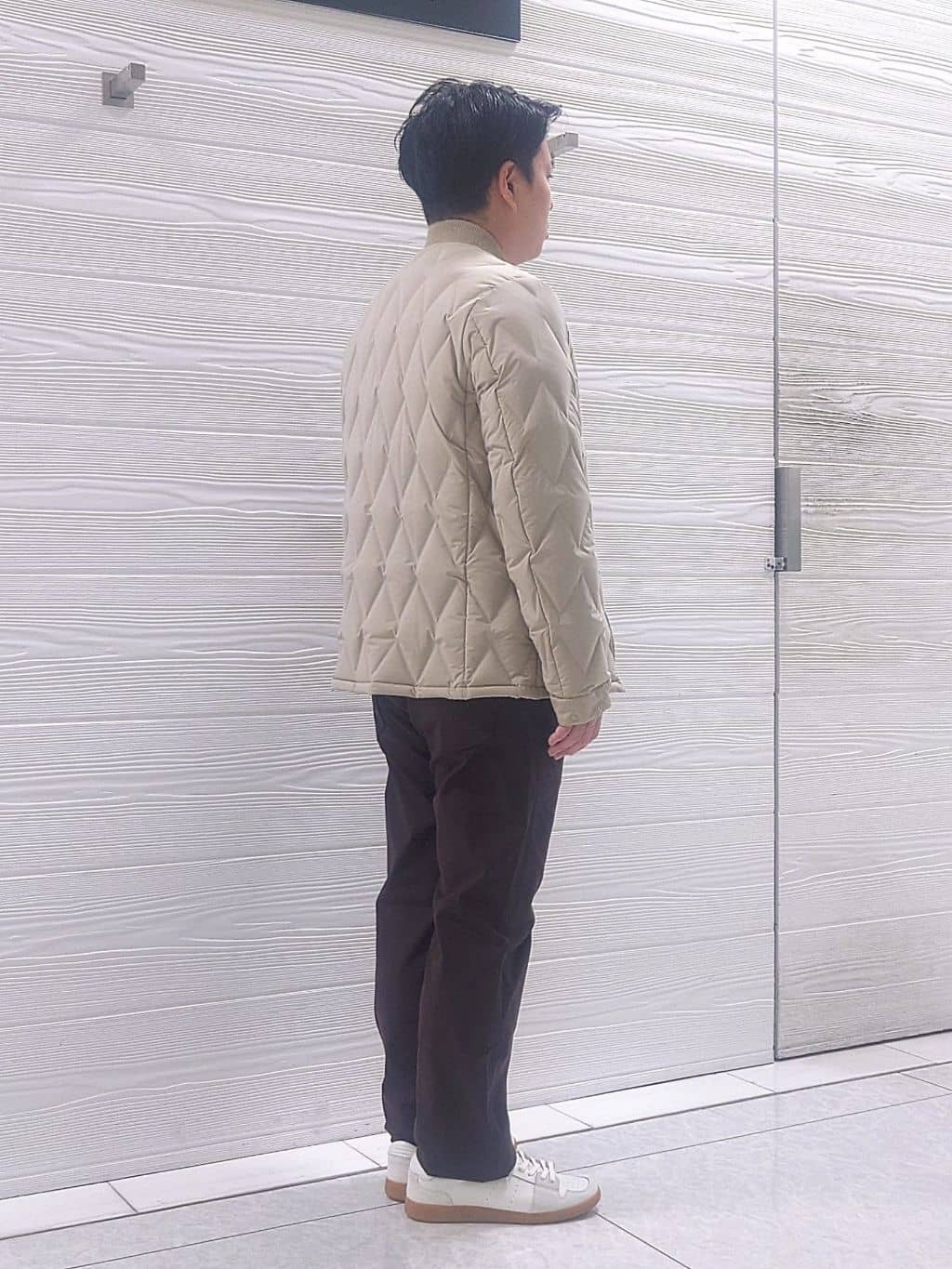 かずさんの「TAKEO KIKUCHI｜【Made in JAPAN】播州織 ストレッチ パンツ」を使ったコーディネート