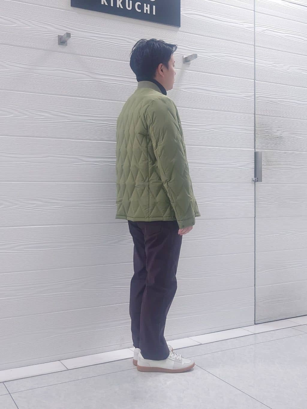 かずさんの「TAKEO KIKUCHI｜【Made in JAPAN】播州織 ストレッチ パンツ」を使ったコーディネート