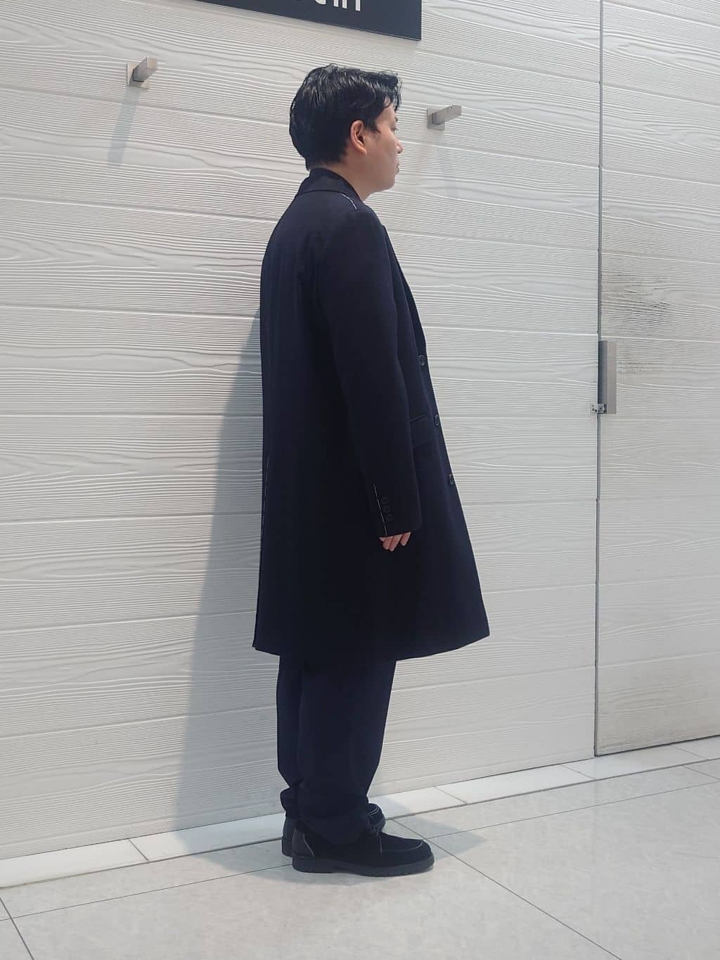 かずさんの「TAKEO KIKUCHI｜ウールカシミヤブレンド チェスターコート」を使ったコーディネート