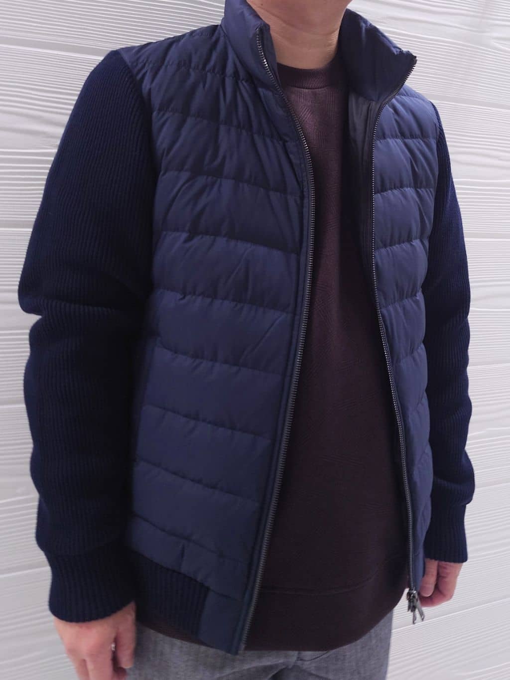 かずさんの「TAKEO KIKUCHI｜【Made in JAPAN】播州織 ヘリンボン ストレート パンツ」を使ったコーディネート