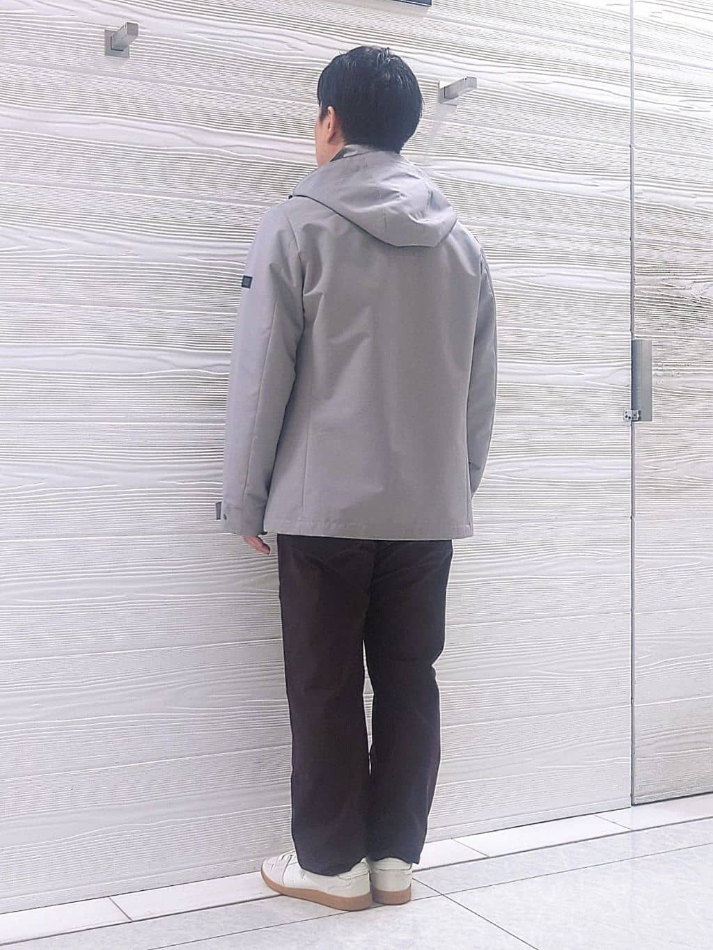 かずさんの「TAKEO KIKUCHI｜【Made in JAPAN】播州織 ストレッチ パンツ」を使ったコーディネート