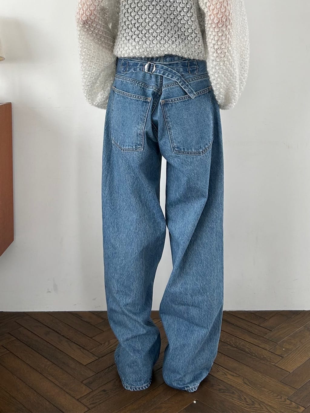 miyu maesakaさんの「CODE A｜2way sheer mohair pullover」を使ったコーディネート