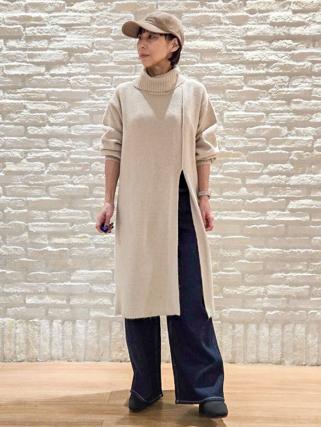 yoshimiさんの「OPAQUE.CLIP｜スライドベルト」を使ったコーディネート