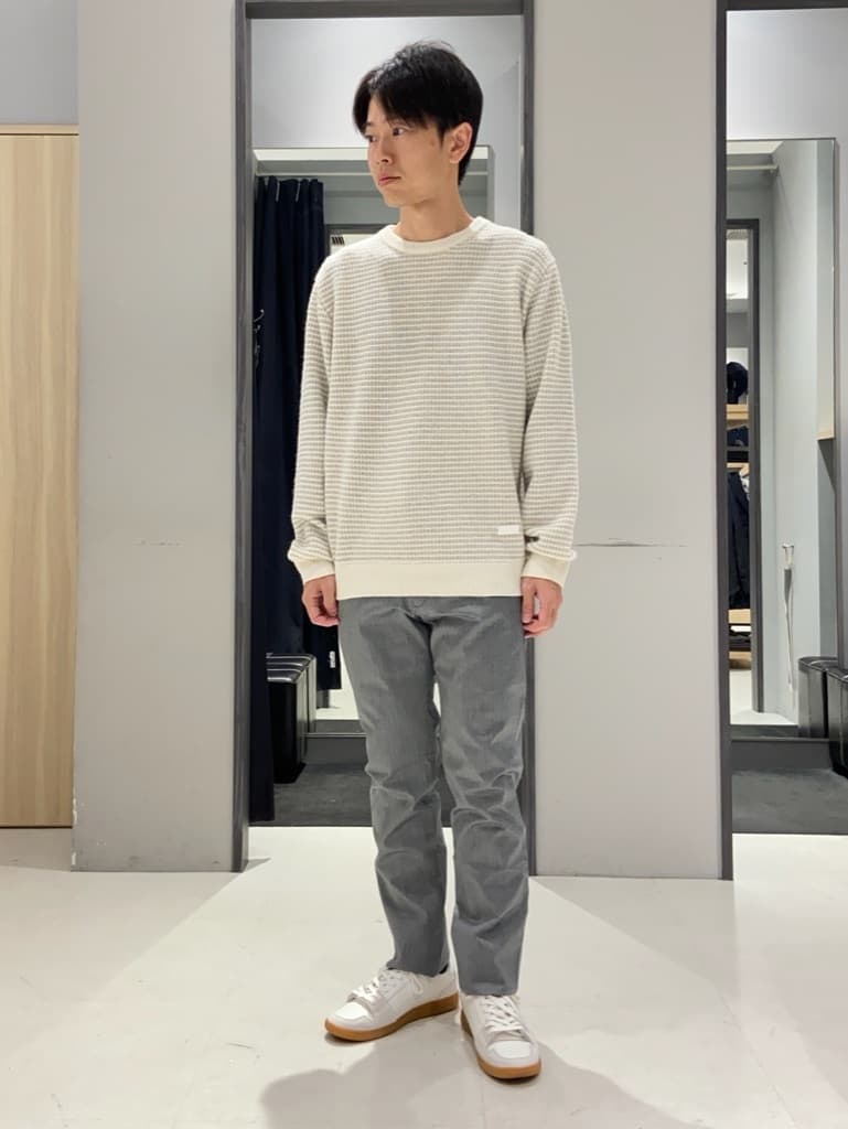 わいずみさんの「TAKEO KIKUCHI｜【DOWN FABRIC】ダウンファブリック スタンドカラーブルゾン」を使ったコーディネート