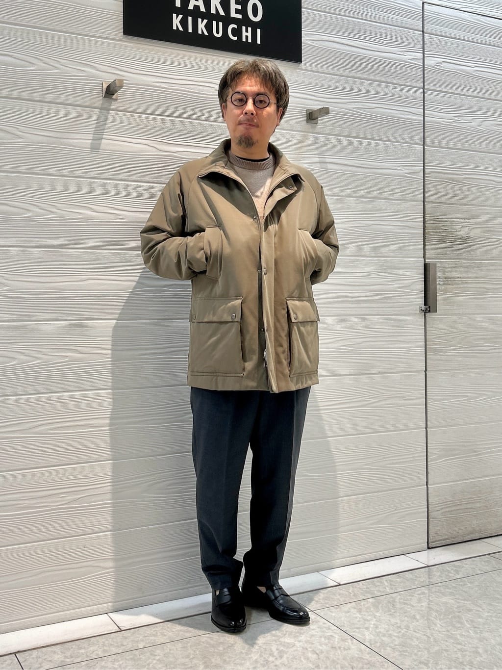 すーさんの「TAKEO KIKUCHI｜コインローファー」を使ったコーディネート