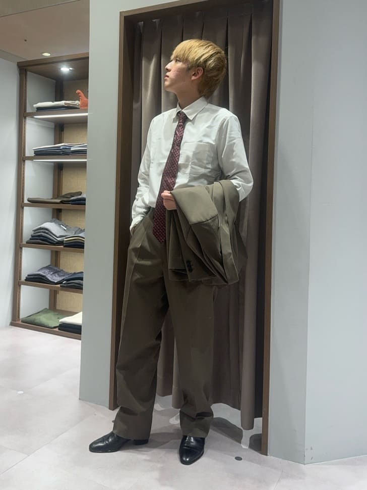 ゆうさんの「TAKEO KIKUCHI｜デュプイ リバーシブル ベルト」を使ったコーディネート