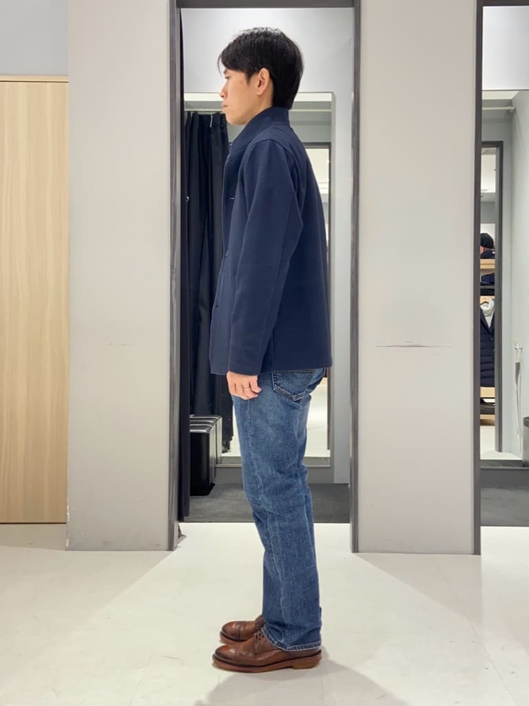 わいずみさんの「TAKEO KIKUCHI｜【DOWN FABRIC】ダウンファブリック スタンドカラーブルゾン」を使ったコーディネート