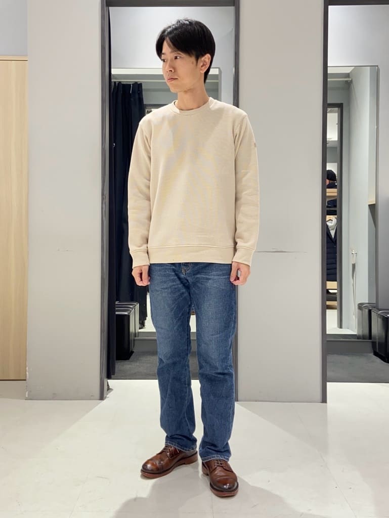 わいずみさんの「TAKEO KIKUCHI｜【DOWN FABRIC】ダウンファブリック スタンドカラーブルゾン」を使ったコーディネート