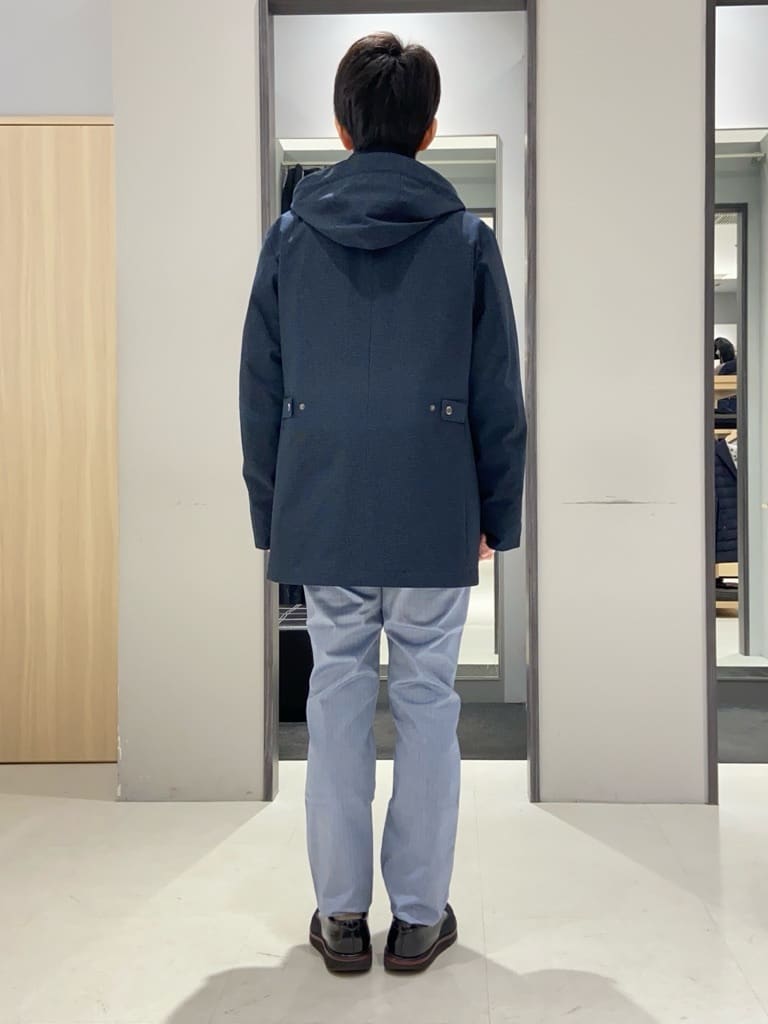 わいずみさんの「TAKEO KIKUCHI｜ハットモチーフ ジャカード ストライプ シャツ」を使ったコーディネート