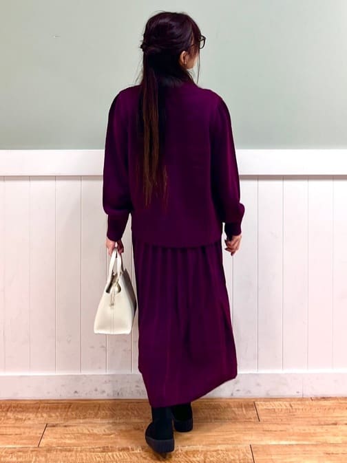 nanaさんの「SHOO･LA･RUE｜◆【セレモニー/2WAY】三層ミニトートバッグ」を使ったコーディネート
