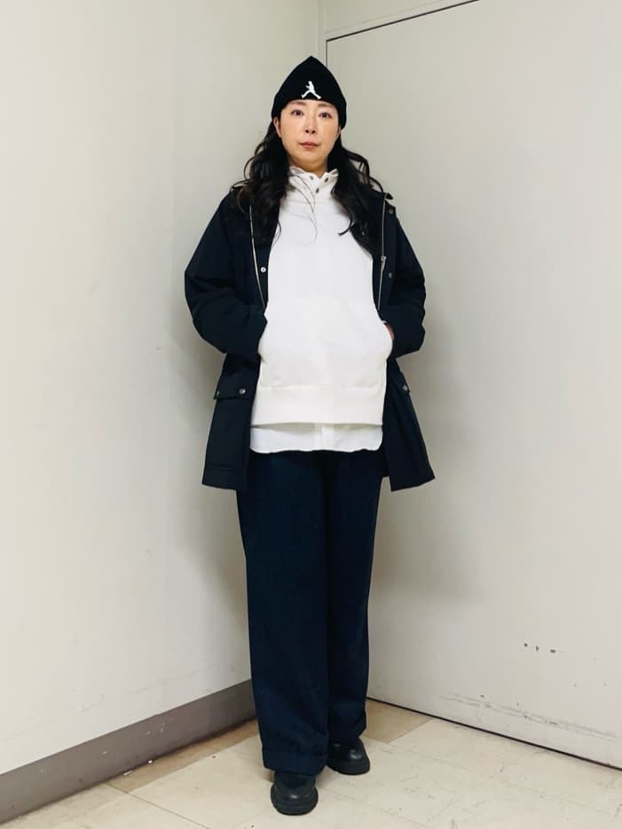 iwさんの「TAKEO KIKUCHI｜ラスタウォーカーニットCAP」を使ったコーディネート