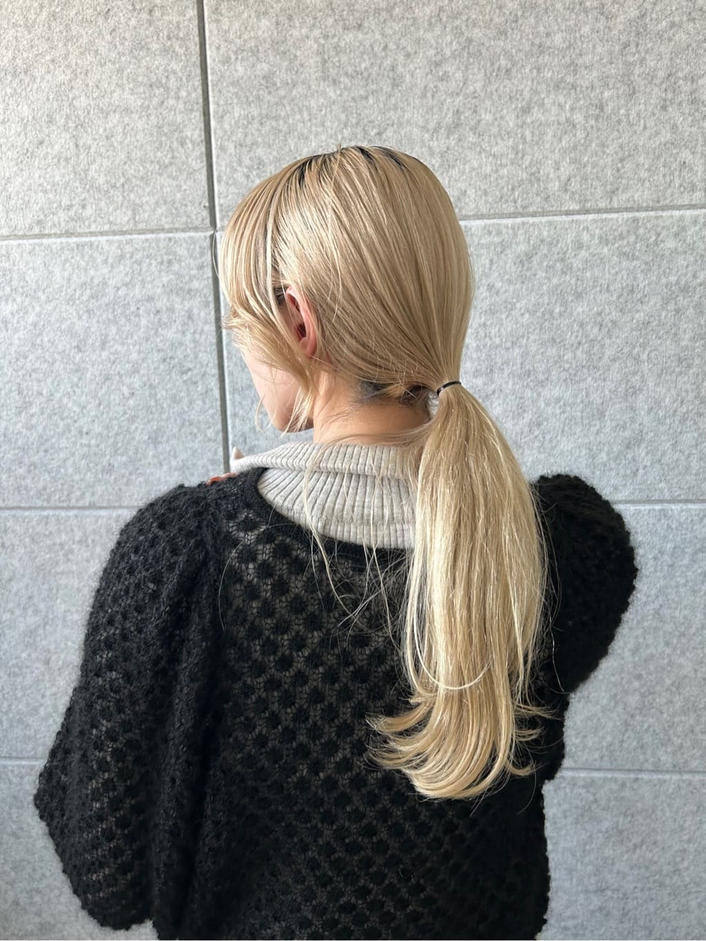 honoka Aさんの「CODE A｜2way sheer mohair pullover」を使ったコーディネート