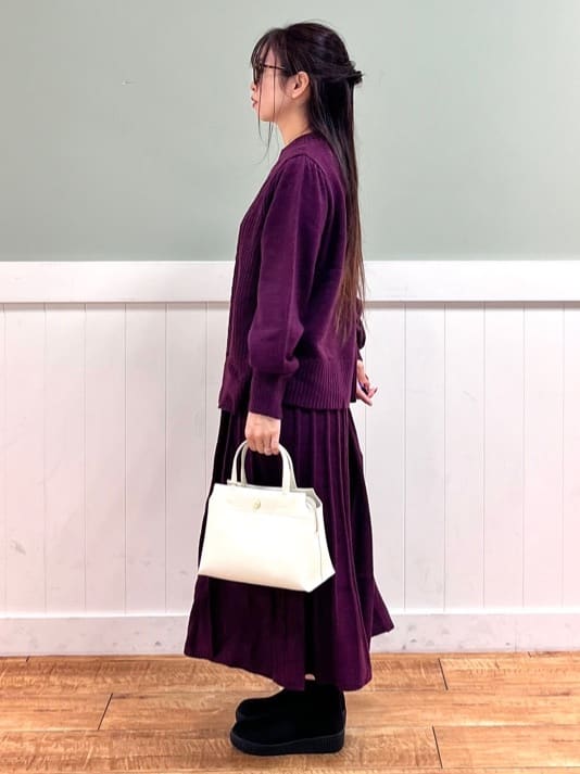 nanaさんの「SHOO･LA･RUE｜◆【セレモニー/2WAY】三層ミニトートバッグ」を使ったコーディネート