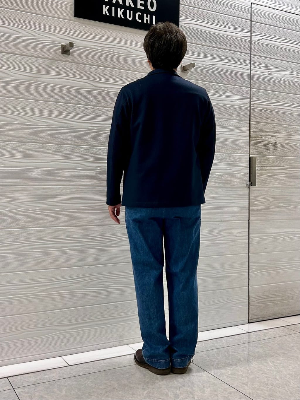 すーさんの「TAKEO KIKUCHI｜【DOWN FABRIC】ダウンファブリック スタンドカラーブルゾン」を使ったコーディネート