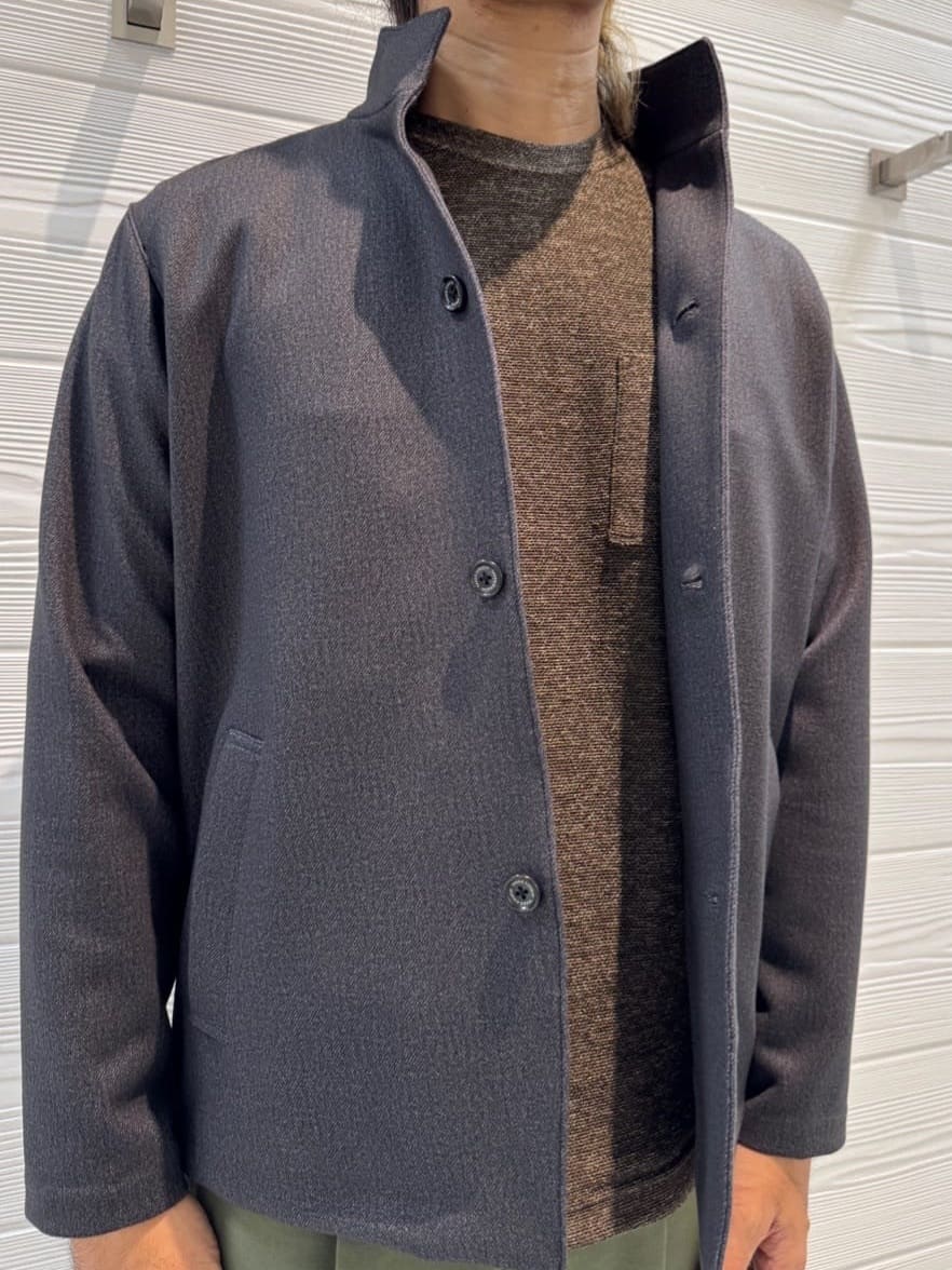 井出恭輔さんの「TAKEO KIKUCHI｜【DOWN FABRIC】ダウンファブリック スタンドカラーブルゾン」を使ったコーディネート
