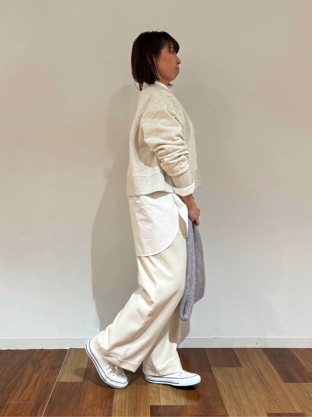 Akiさんの「Dessin｜【CONVERSE/コンバース】ハイカット」を使ったコーディネート