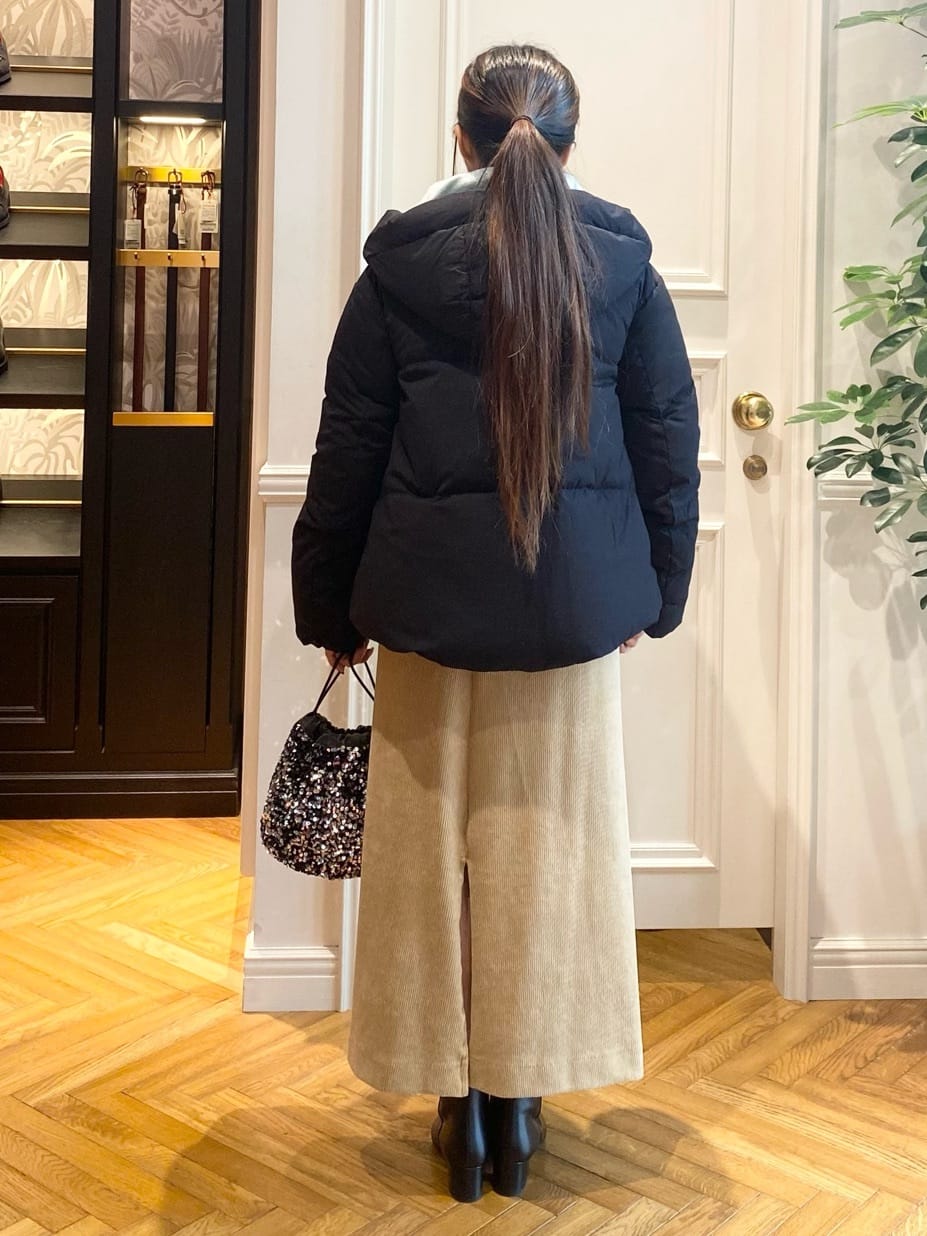 c.wさんの「DRESSTERIOR｜◆コーデュロイイージースカート」を使ったコーディネート