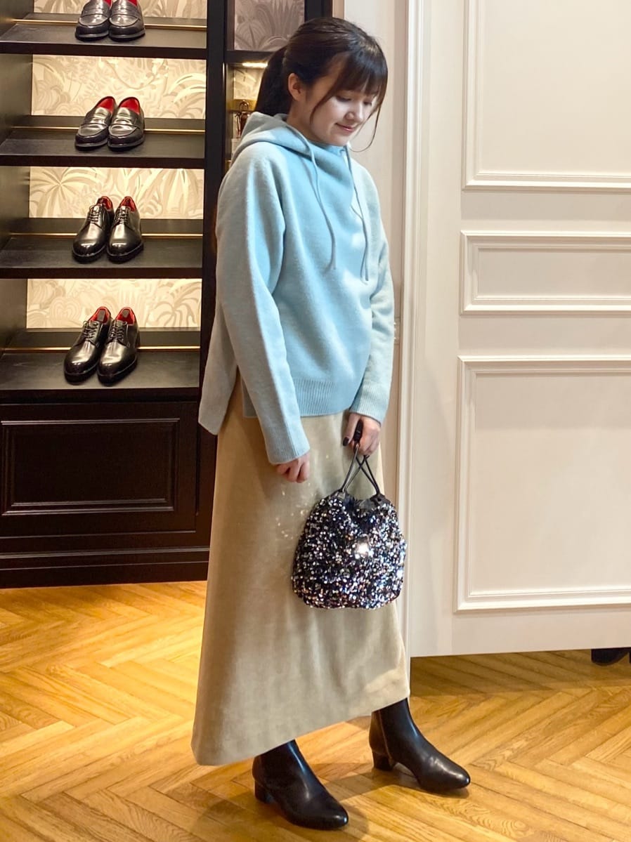 c.wさんの「DRESSTERIOR｜◆コーデュロイイージースカート」を使ったコーディネート