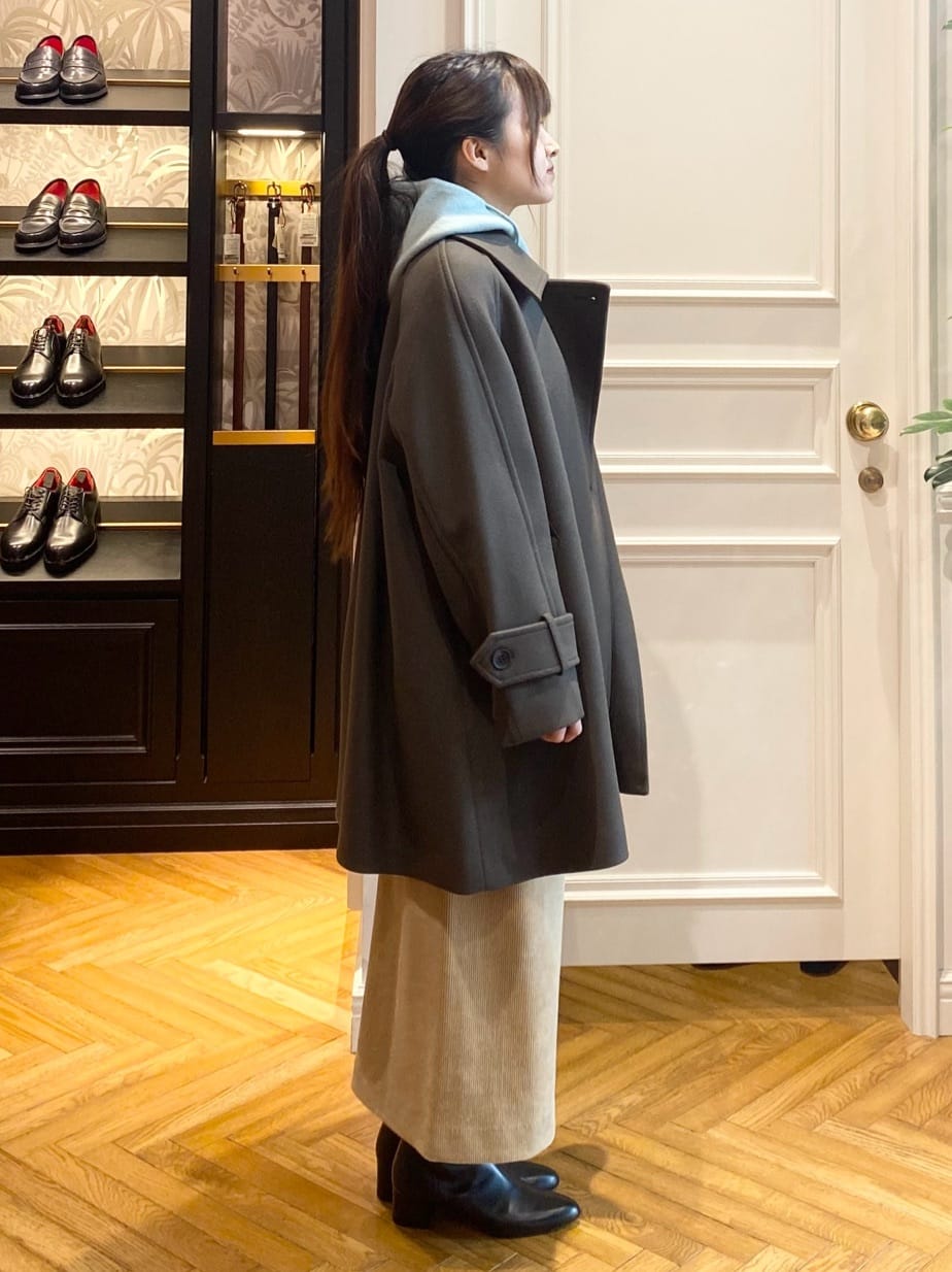 c.wさんの「DRESSTERIOR｜◆コーデュロイイージースカート」を使ったコーディネート