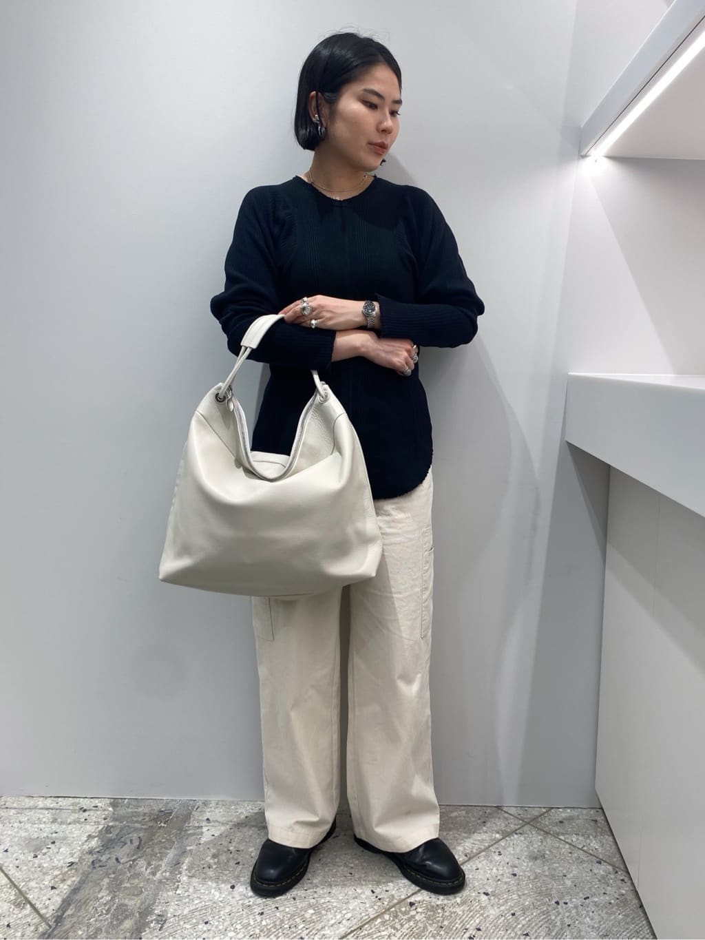 Uさんの「HIROKO HAYASHI｜UNITO（ウニート）ショルダーバッグ」を使ったコーディネート