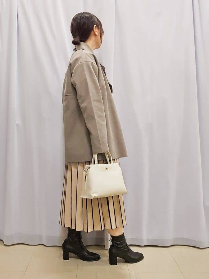 かなさんの「SHOO･LA･RUE｜◆【セレモニー/2WAY】三層ミニトートバッグ」を使ったコーディネート