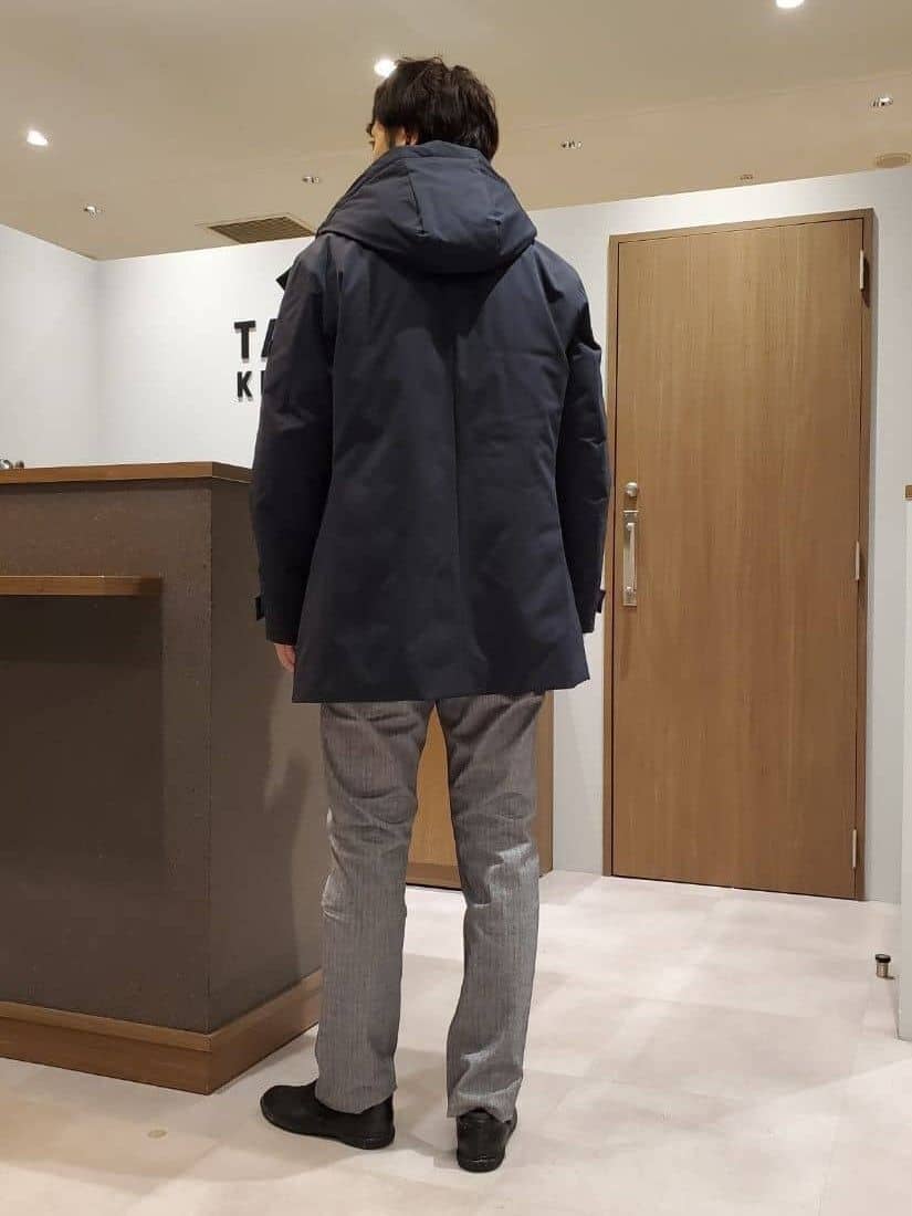 ishidaさんの「TAKEO KIKUCHI｜【Made in JAPAN】播州織 ストレッチ パンツ」を使ったコーディネート