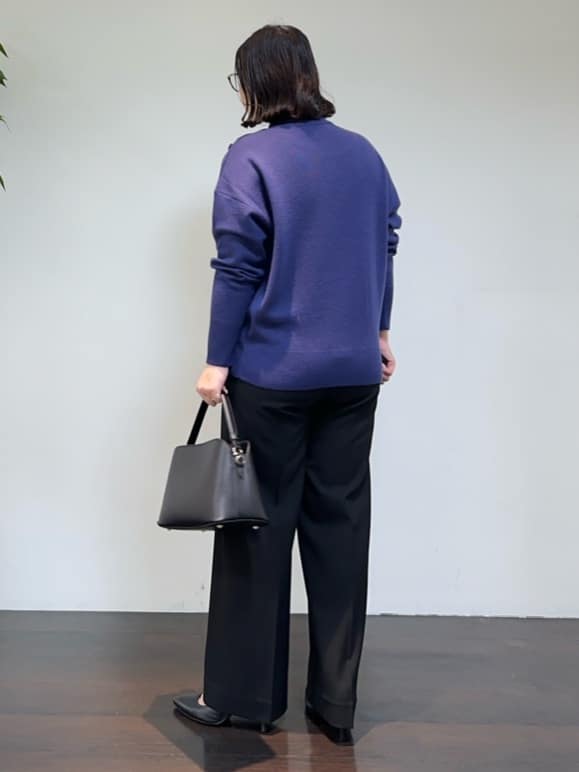 Asamiさんの「UNTITLED｜【日本製／2WAY衿】スタンドカラー ロングコート」を使ったコーディネート