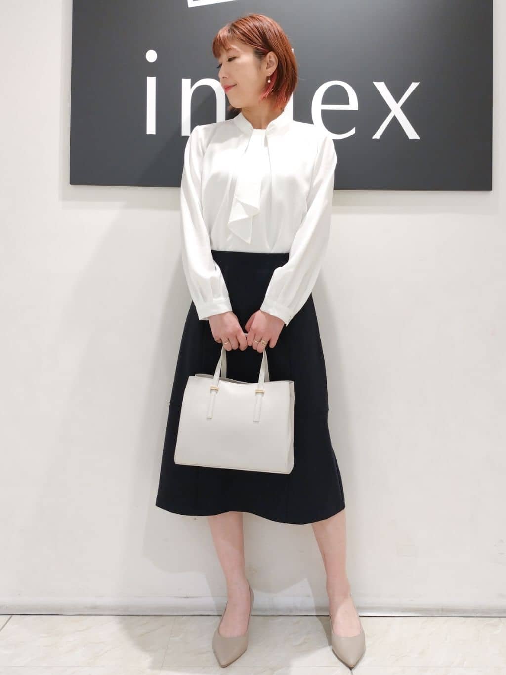 n.さんの「index｜《5色展開／XS-LLサイズ》ストレッチテーラードジャケット／セットアップ対応【イージーアイロン】」を使ったコーディネート