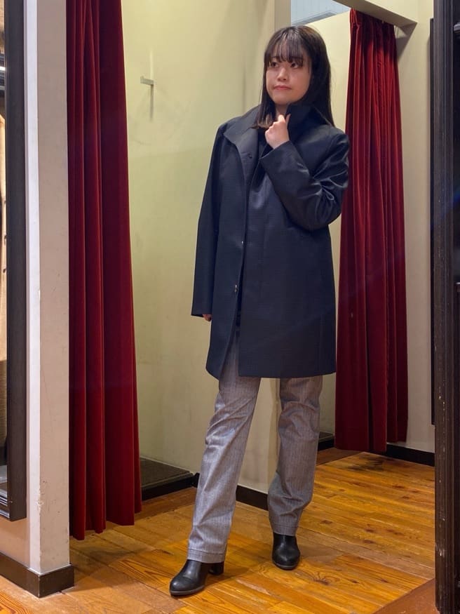 かわぴーさんの「TAKEO KIKUCHI｜【Made in JAPAN】播州織 ヘリンボン ストレート パンツ」を使ったコーディネート
