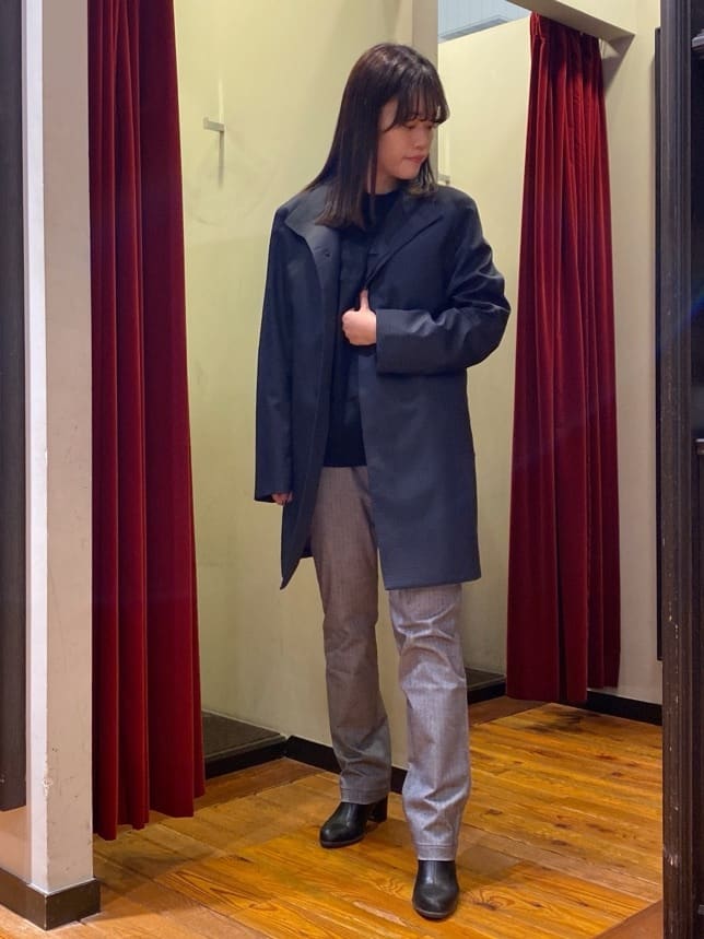 かわぴーさんの「TAKEO KIKUCHI｜【Made in JAPAN】播州織 ヘリンボン ストレート パンツ」を使ったコーディネート