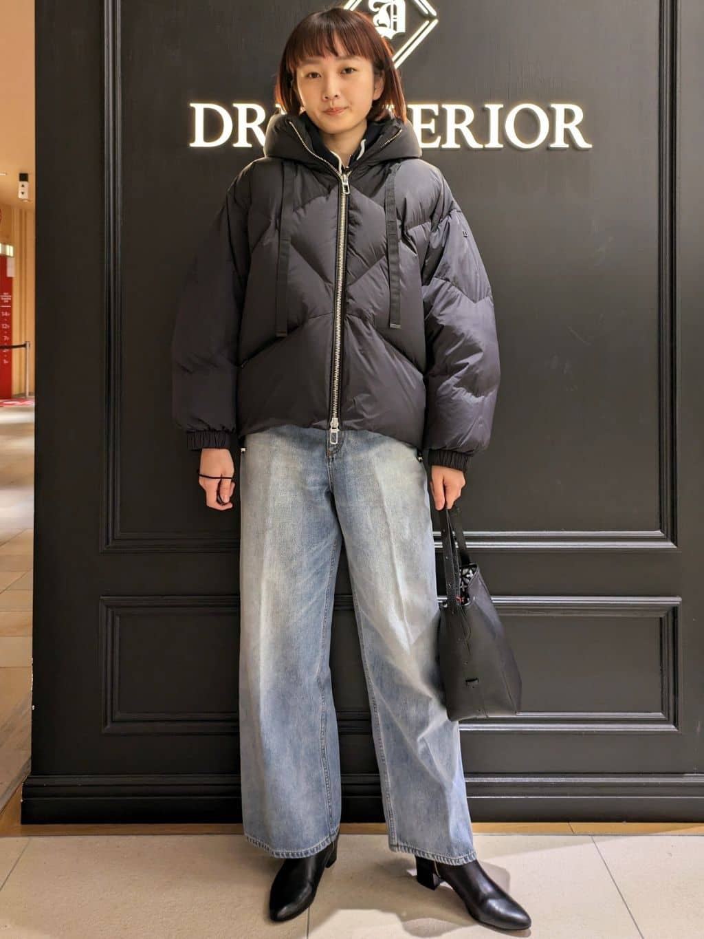 saoriさんの「DRESSTERIOR｜デキシー吊裏毛ジップアップパーカ」を使ったコーディネート