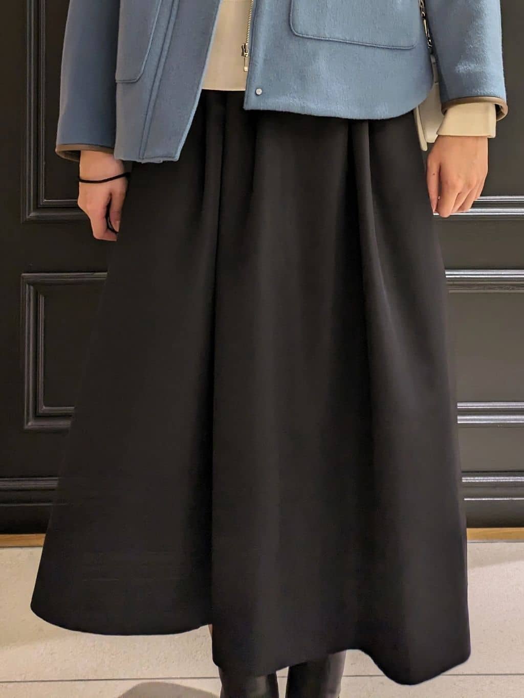 saoriさんの「DRESSTERIOR｜デキシー吊裏毛ジップアップパーカ」を使ったコーディネート