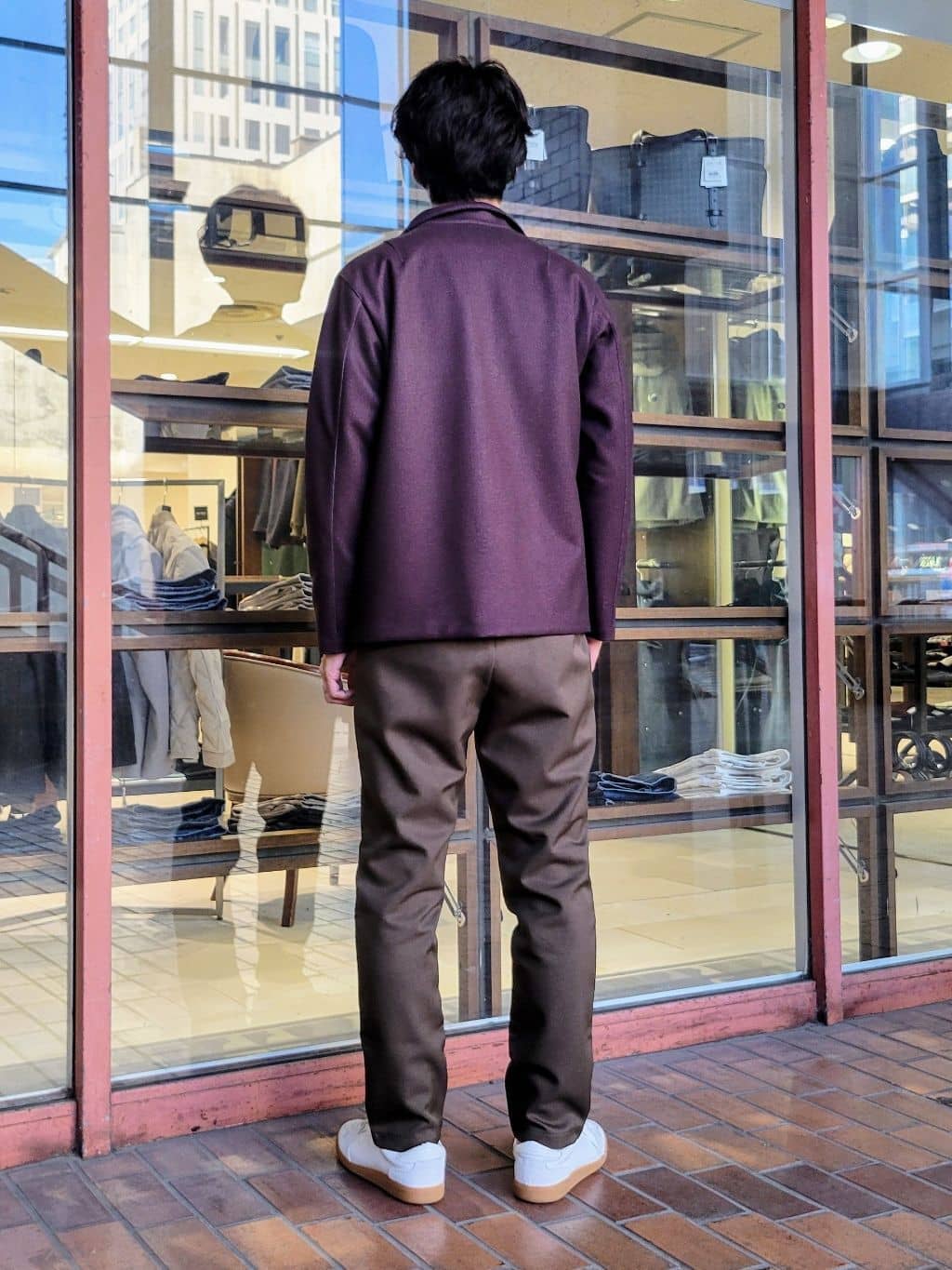 piroyaさんの「TAKEO KIKUCHI｜【DOWN FABRIC】ダウンファブリック スタンドカラーブルゾン」を使ったコーディネート