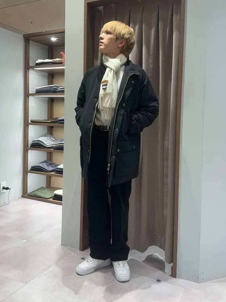 ゆうさんの「TAKEO KIKUCHI｜デュプイ リバーシブル ベルト」を使ったコーディネート