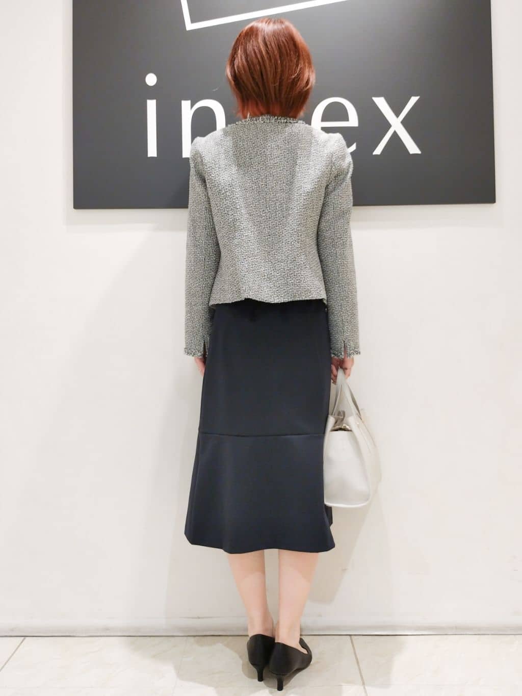 n.さんの「index｜《5色展開／S-LLサイズ》ストレッチマーメイドスカート／セットアップ対応【洗濯機洗い可／イージーケ」を使ったコーディネート