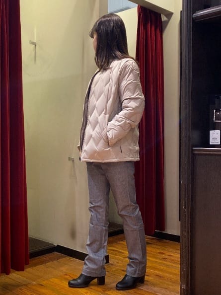 かわぴーさんの「TAKEO KIKUCHI｜【Made in JAPAN】播州織 ヘリンボン ストレート パンツ」を使ったコーディネート