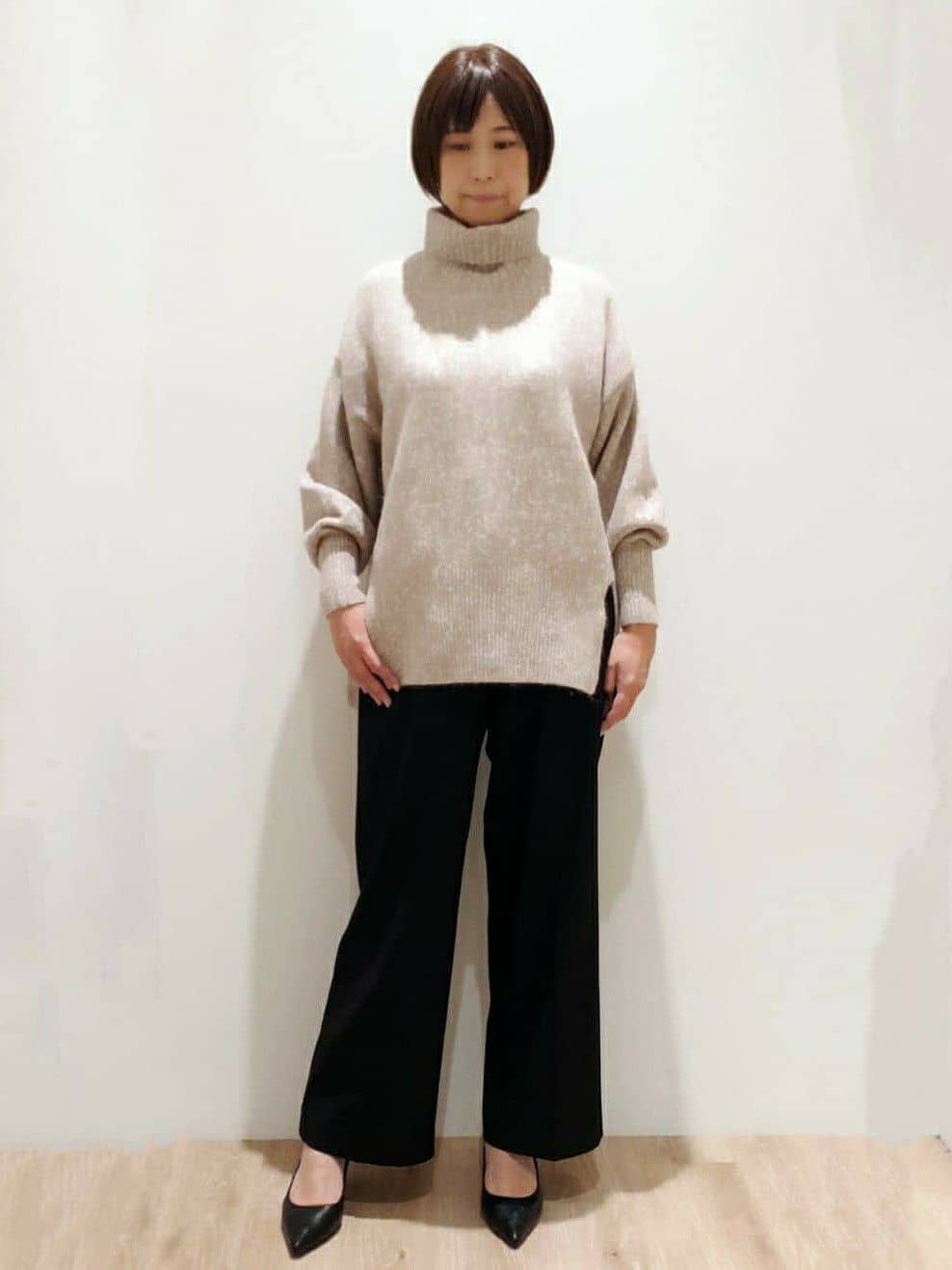 SHIMAKOさんの「OPAQUE.CLIP｜◆【抗菌防臭加工／低反発クッション】名品　ポインテッドトゥパンプス」を使ったコーディネート