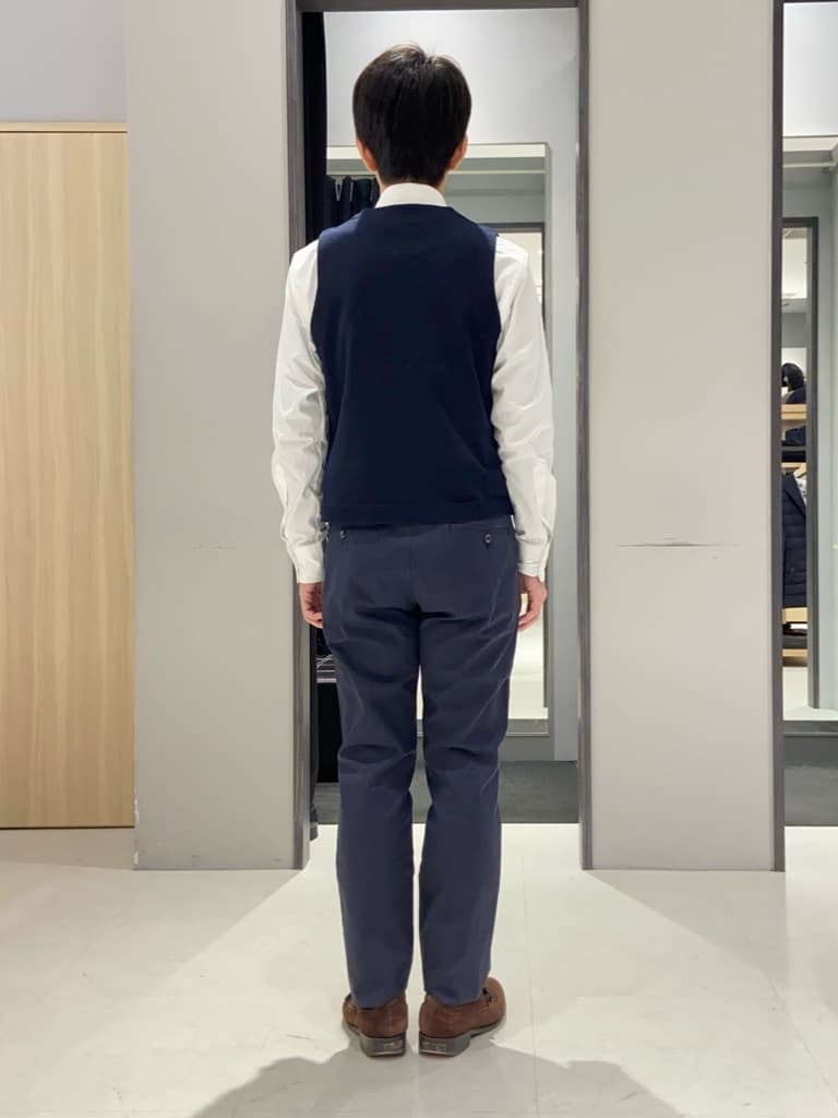わいずみさんの「TAKEO KIKUCHI｜【Made in JAPAN】ブロード レギュラーカラー ドレスシャツ」を使ったコーディネート