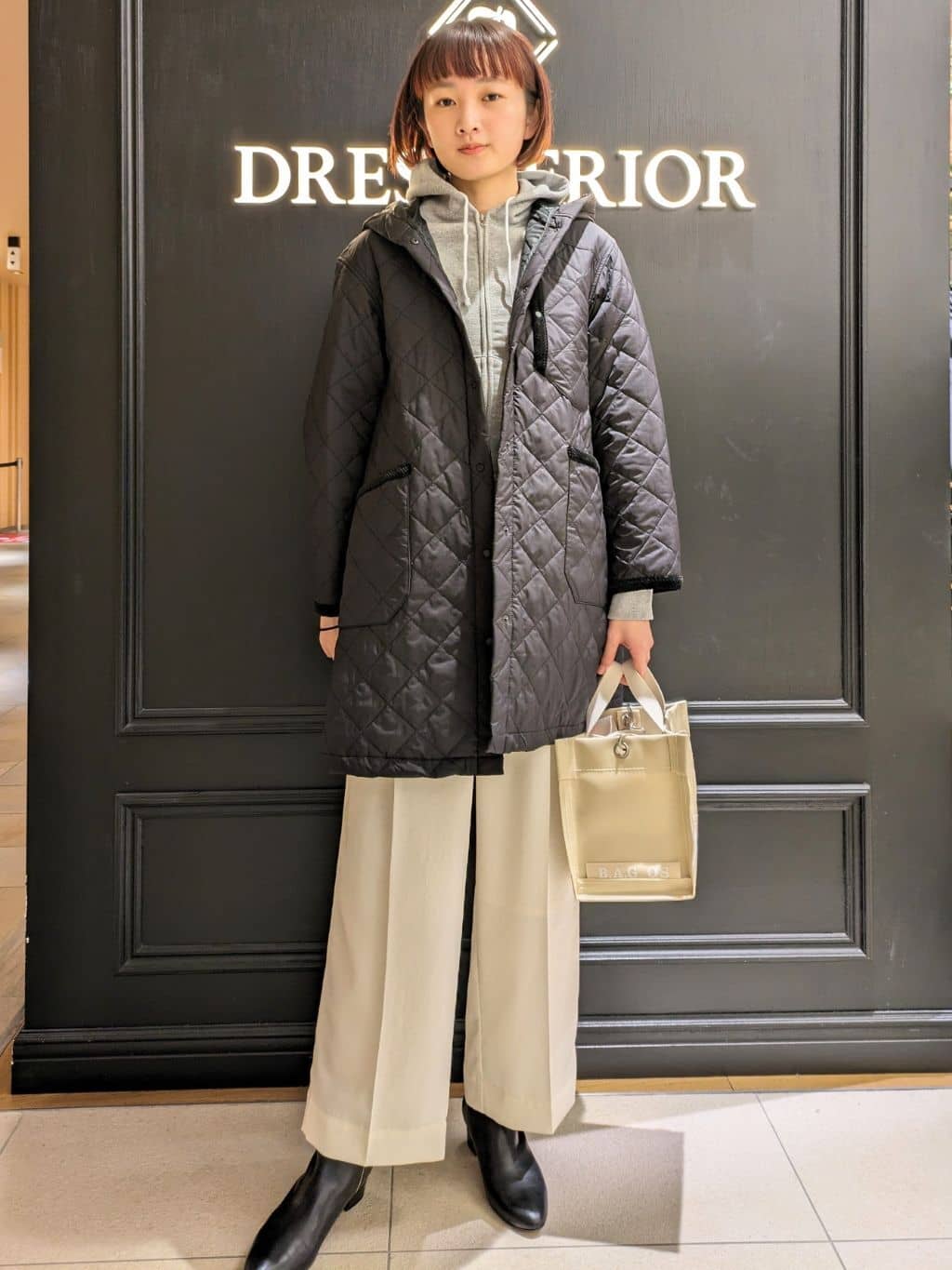 saoriさんの「DRESSTERIOR｜デキシー吊裏毛ジップアップパーカ」を使ったコーディネート