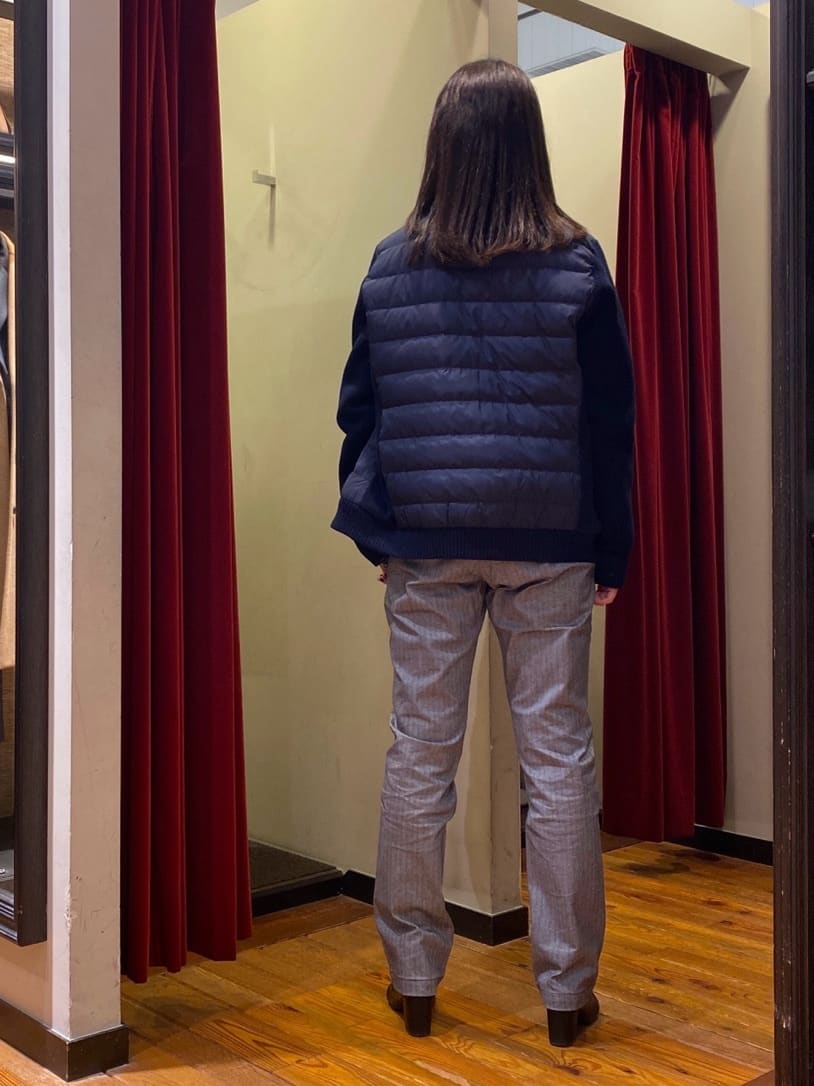 かわぴーさんの「TAKEO KIKUCHI｜【Made in JAPAN】播州織 ヘリンボン ストレート パンツ」を使ったコーディネート