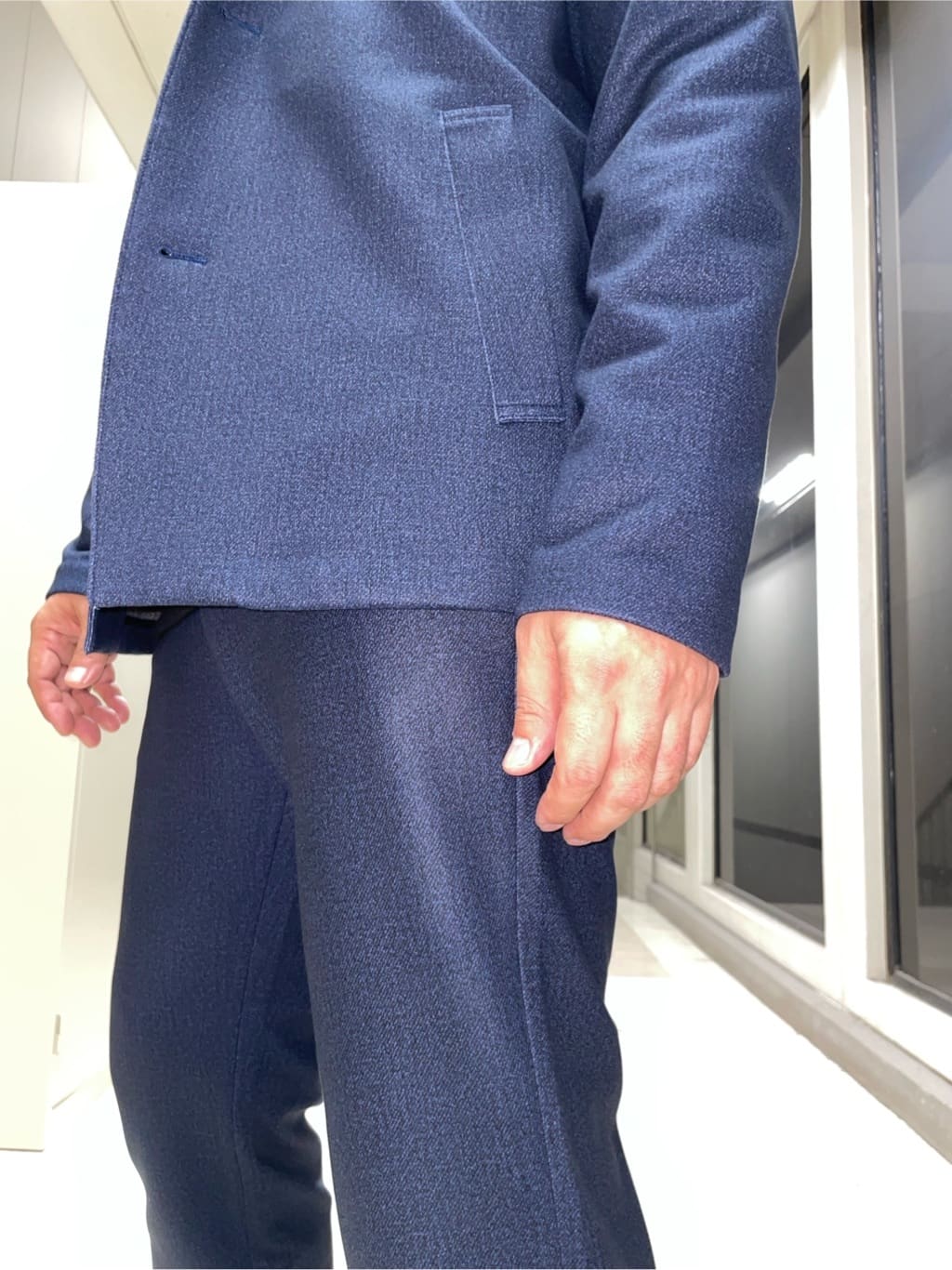 MAKOTO AIさんの「TAKEO KIKUCHI｜【DOWN FABRIC】ダウンファブリック スタンドカラーブルゾン」を使ったコーディネート