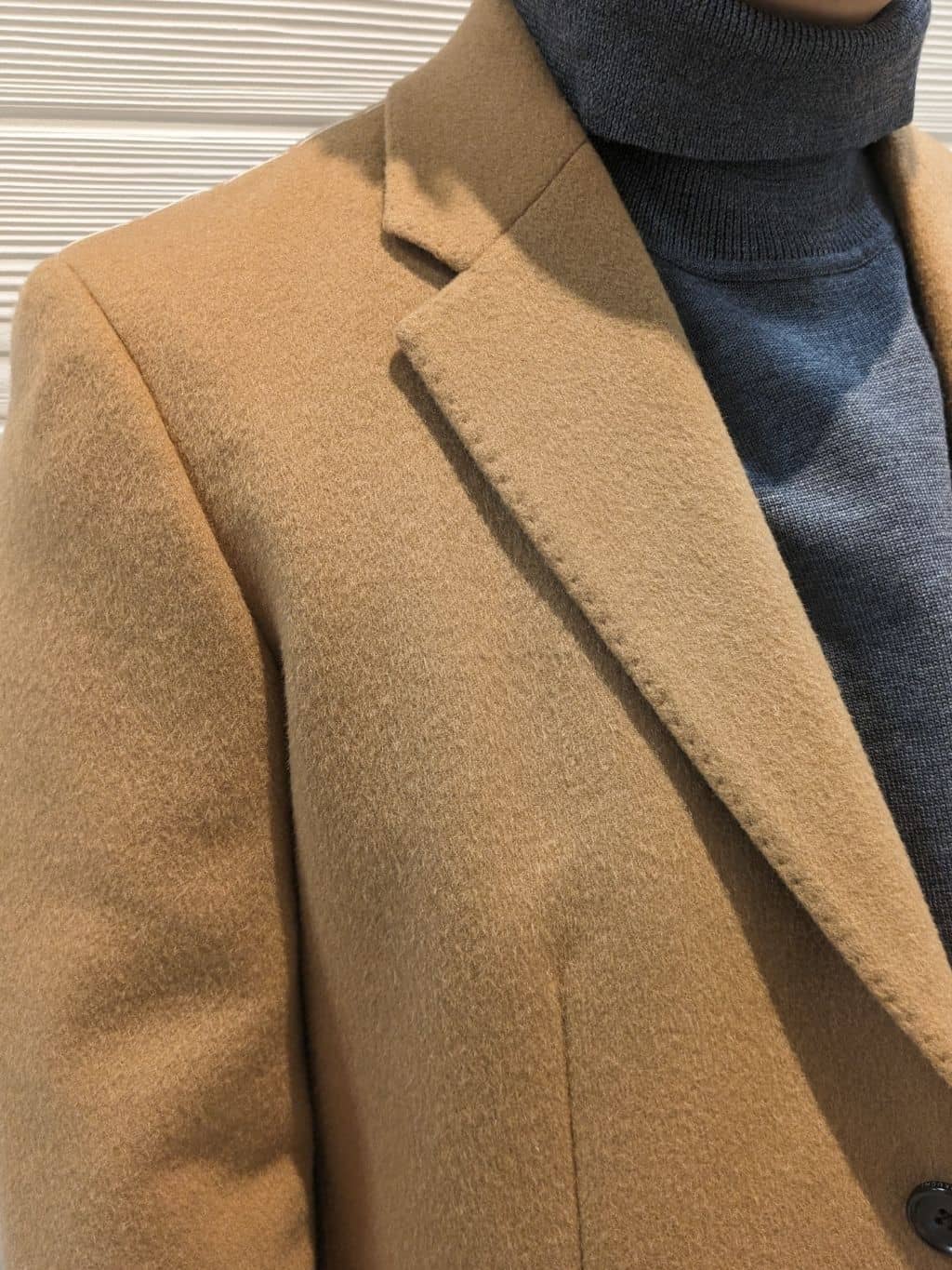 かずさんの「TAKEO KIKUCHI｜ウールカシミヤブレンド チェスターコート」を使ったコーディネート