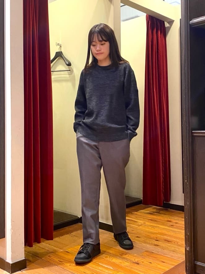 かわぴーさんの「TAKEO KIKUCHI｜【DOWN FABRIC】ダウンファブリック ドレスパンツ / セットアップ対応」を使ったコーディネート