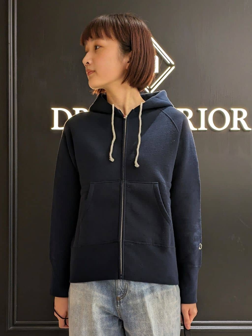 saoriさんの「DRESSTERIOR｜デキシー吊裏毛ジップアップパーカ」を使ったコーディネート